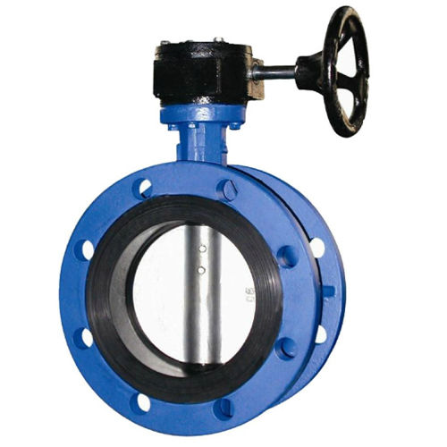 Bronze Disc Double Flanged Butterfly Valve