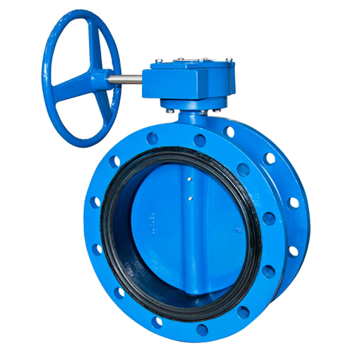 Drainage Soft Seal Double Eccentric Offset Flange Type Butterfly Valve