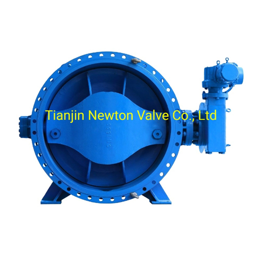 Double Eccentric Offset Flange Flanged Butterfly Valve