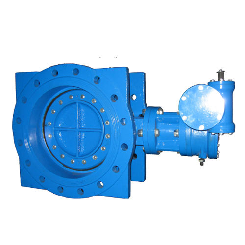 Double Flange Bi-Directional Seal Double Eccentric Butterfly Valve