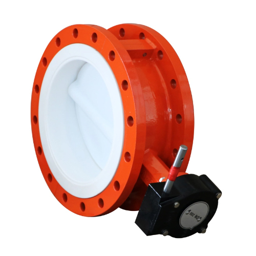 Double Hydropower Station Wastewater Treatment Flanged Butterfly Valve
