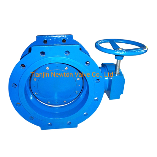 Cast Iron Actuator Flanged Butterfly Valve