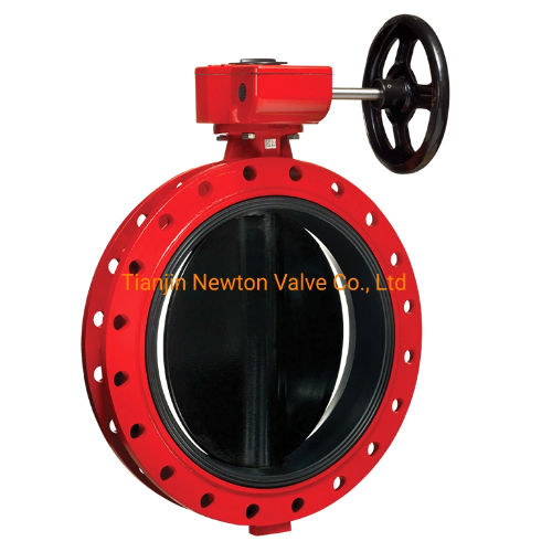 Double Triple Offset Eccentric Butterfly Valve Double Flange Butterfly Valve