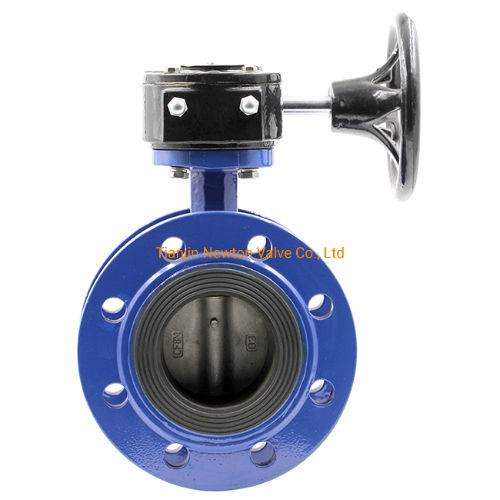 Double Flange End Concentric Triple Eccentric Butterfly Valve