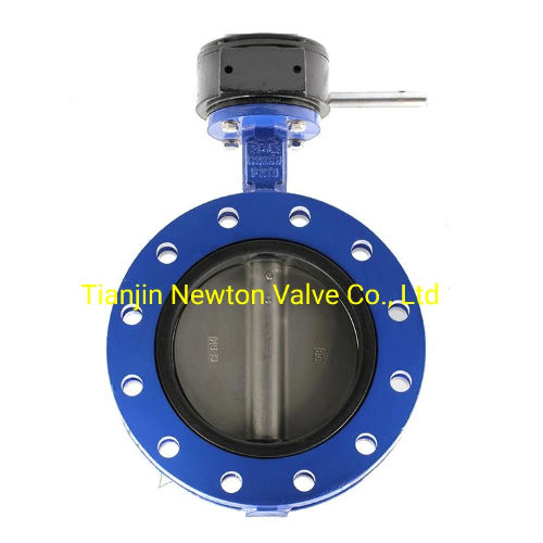 10K 150lb Double Single Flange Butterfly Valve