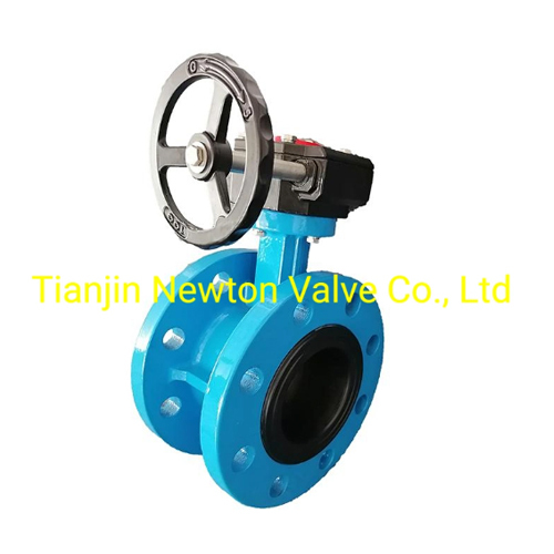 Concentric Rubber Sleeve Concentric Line Double Flanged Butterfly Valves