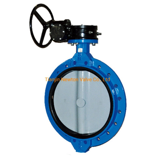 Single-Flange Butterfly Valve With Vulcanized Seat
