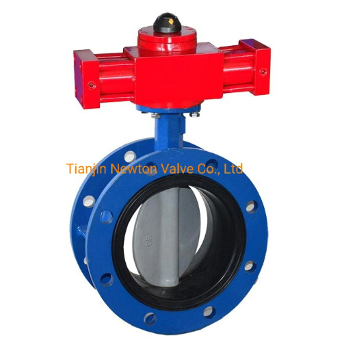 Aluminum Alloy Cement Mixing Station Special Powder Wear-Resistant Butterfly Valve