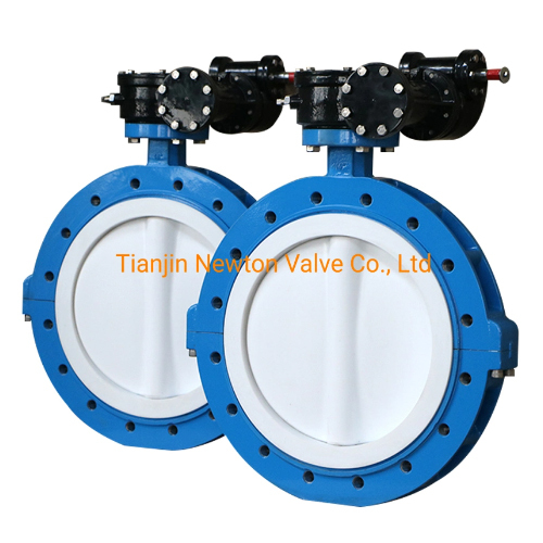 Concentric Dnv Approved Double Flange Butterfly Valve