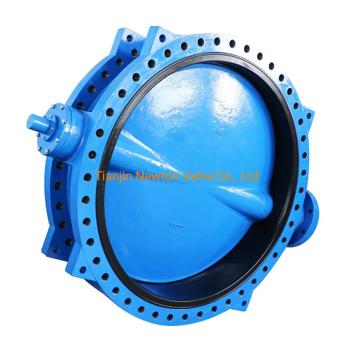 JIS Flange Type Concentric Butterfly Valve With U Shape Ductile Iron
