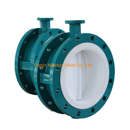 Carbon Steel D341X-16 Manual Gearbox Turbine Centerline Soft Seal Butterfly Valve