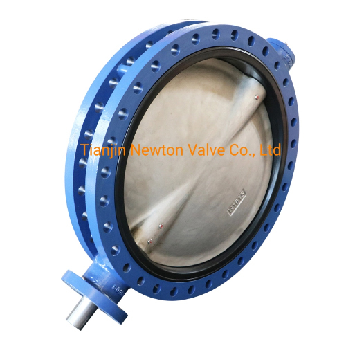 Resilient Seated Concentric U Type Thin Double Flange Butterfly Valves