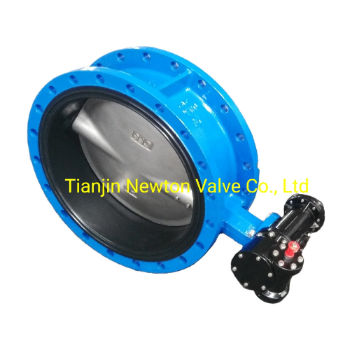 Double Dual Flanged Wafer Butterfly Valves