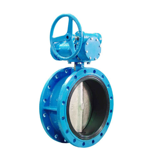 Resilient Seated Double Flanged Center Line Butterfly Valve