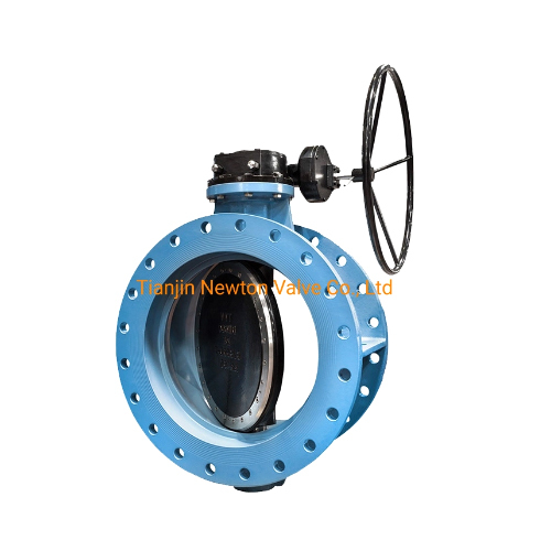Double Multi-Level Soft Seal Flange Clamp Welding Butterfly Valve