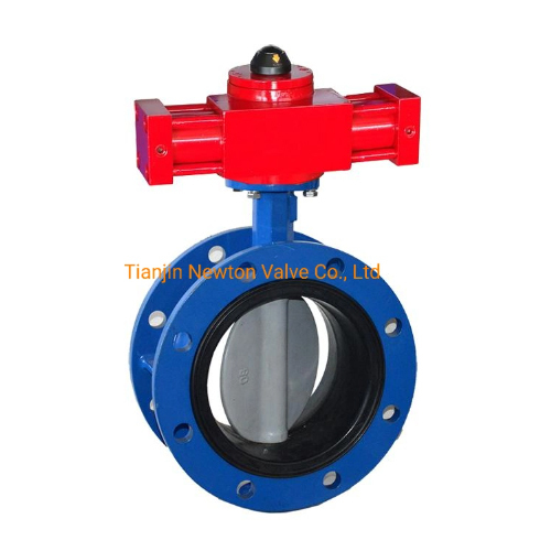 8 Inch 150lb Double Eccentric Flanged Butterfly Valve