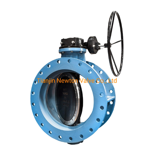 Cast Iron Di Hand Operated Double Flanged Butterfly Valve