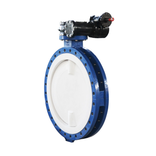 U Type Double Flanged Connection U Pattern Butterfly Valve