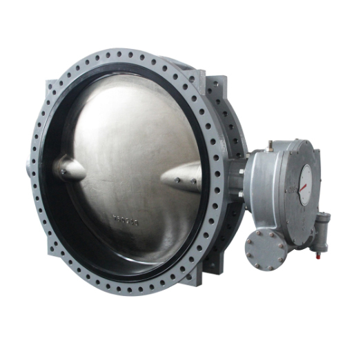 API U Type U Section Flanged Butterfly Valve with Stainless Steel Disc