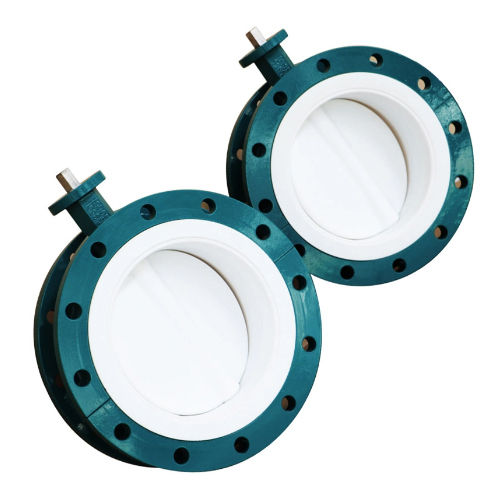 Nodular Cast Iron U Type Flanged Butterfly Valve