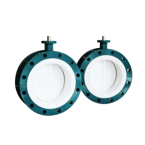 Stainless Steel CF8 CF8m Double Flanged U Butterfly Valve