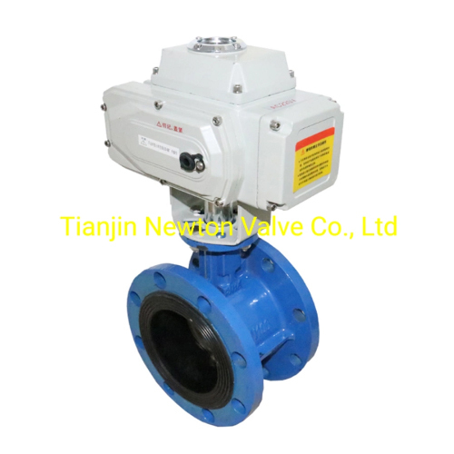 Ductile Iron Di Body Electric Pneumatic Handle Worm Gear Operate Flange Butterfly Valve