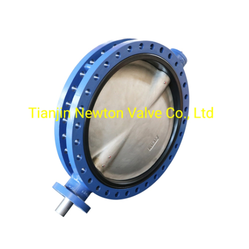 DN200 Pn16 API Ductile Cast Iron Concentric Flanged Butterfly Valve
