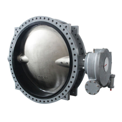 Stainless Steel Big Size U Section Flanged Butterfly Valve