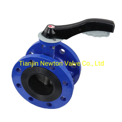 Soft Back Seat EPDM NBR PTFE Vition Butterfly Valve