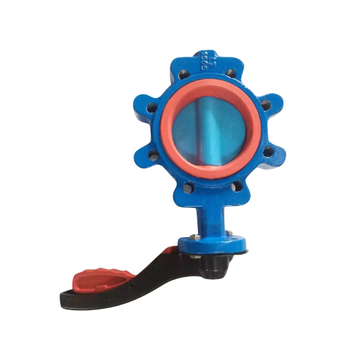 Resilient Seat Concentric Lug Type Butterfly Valve Through Shaft Without Pin