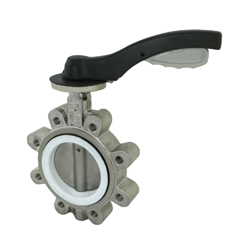 Handle Type Center Line Two Way Soft Seal Lugged Butterfly Valve