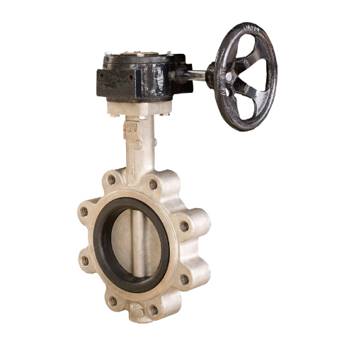 Soft Seated Industrial Turbine Type Lugged Butterfly Valve