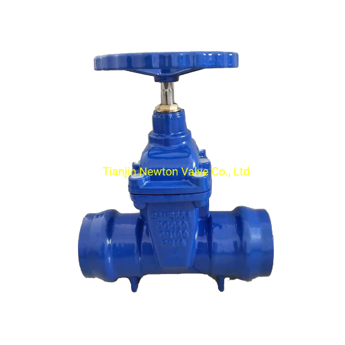 Resilient Rubber Seated Socket End Double Flange Wedge Gate Valve