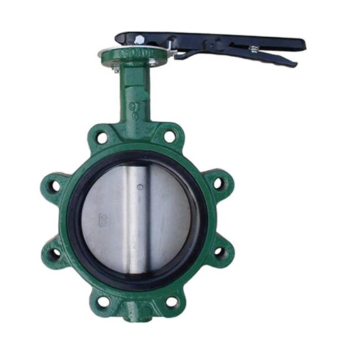 Carbon Steel Handle Manual Operated Lug Type Butterfly Valve