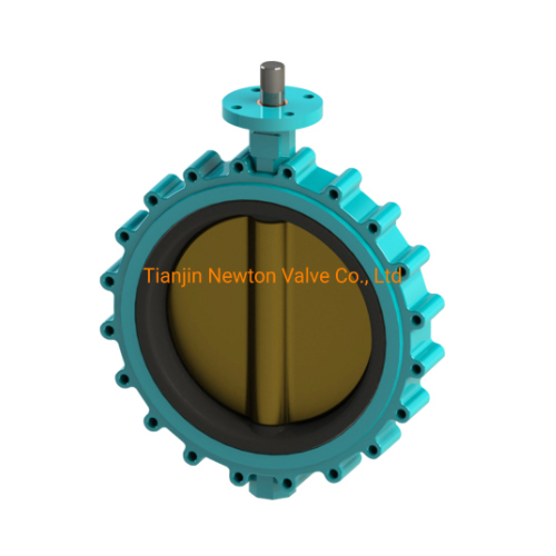 DN1000 Pn 10 Ductile Iron NBR Seat Manual Lug Butterfly Valve