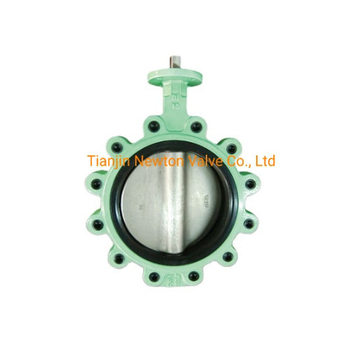 Lugged and Tapped Type Loose Liner EPDM NBR Seat Butterfly Valve