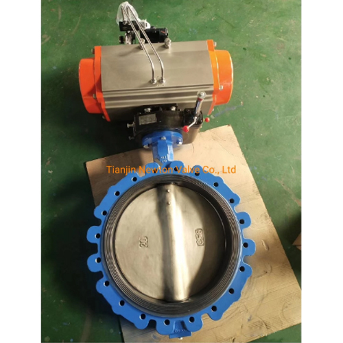 Concentric Lug Ductile Iron Fire Fighting Lug Butterfly Valve