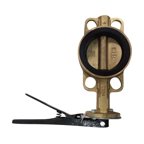 C95200 Resilient Seat Lug Butterfly Valve With Aluminium Bronze Disc