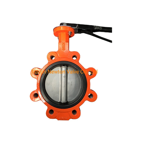 Cast Iron Flange Connection Full Lugged Type Butterfly Valve with Manual Control