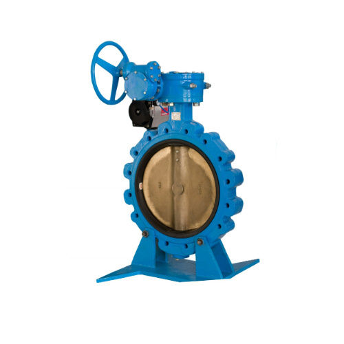 Fully Lugged And Tapped Butterfly Valve With Al Bronze