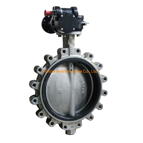 Duplex Stainless Steel Resilient Seated Full Lugged Butterfly Valve