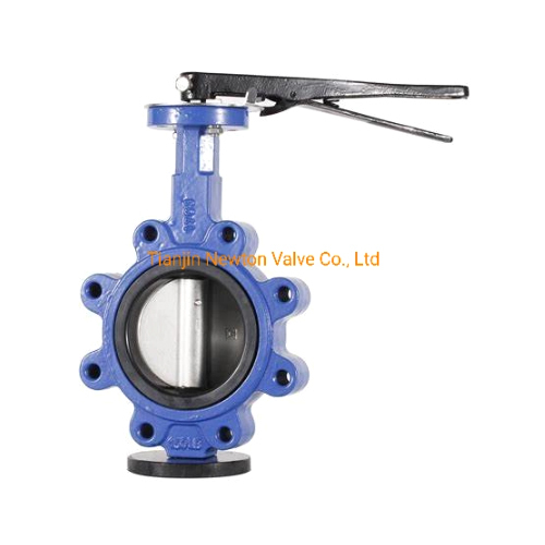 Stainless Steel Nylon 11 Rilsan Coated Disc Luuged Butterfly Valve