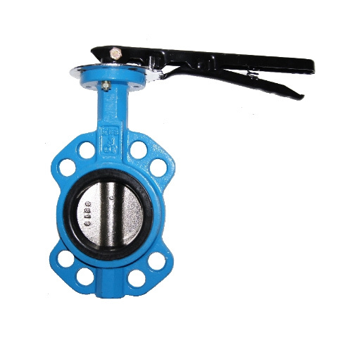 Ductile Iron EPDM Seat Handlever Marine Wafer Butterfly Valve