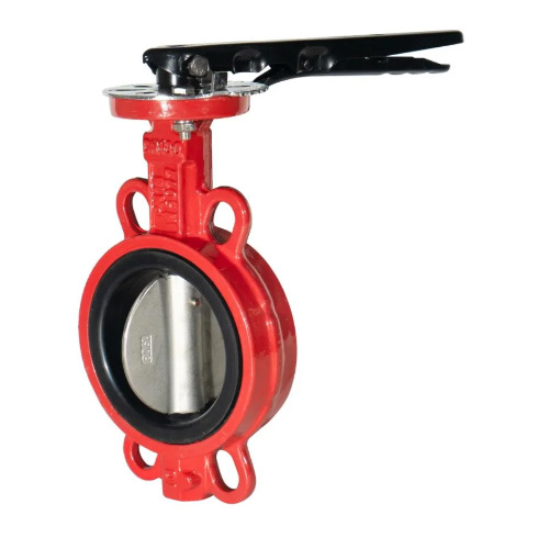Resilient Seated Duplex Stainless Steel CF8 304 CF8m 316 Wafer Butterfly Valve