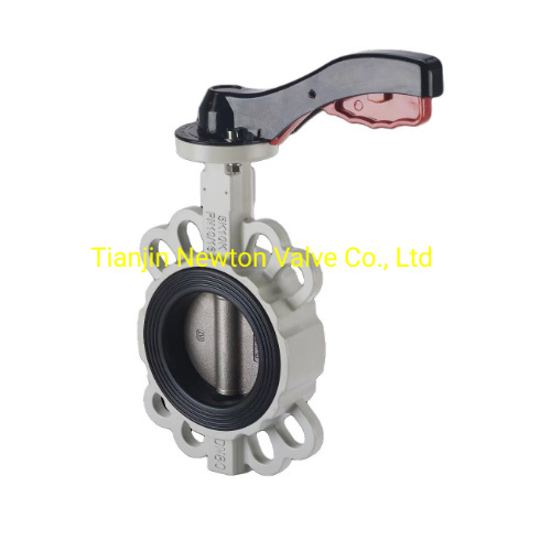 Pinless Resilient Seated Ductile Cast Iron Wafer Lug Butterfly Valves