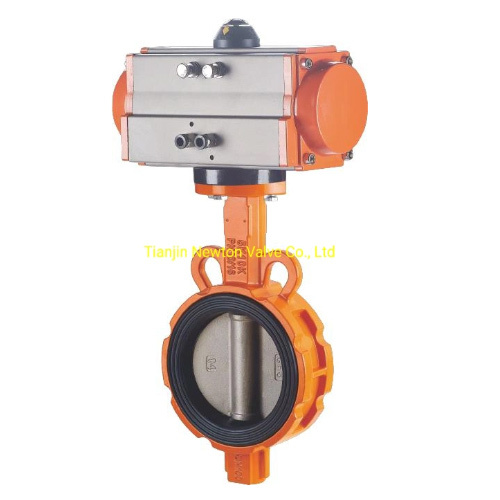 A536 Di Al Aluminum Alloy ADC12 Butterfly Valve with Replaceable EPDM