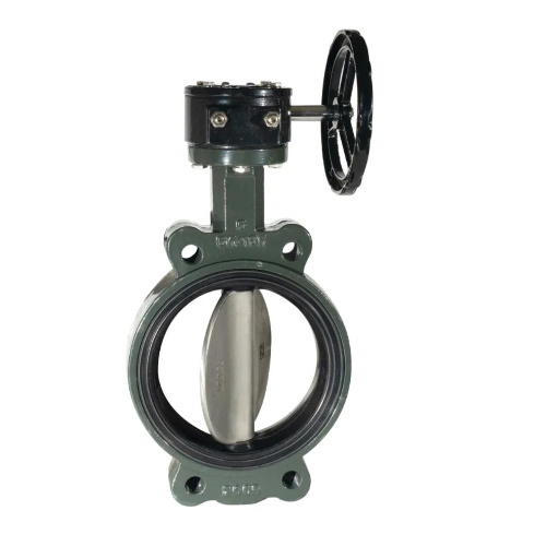 Replaceable Seat Wafer Butterfly Valve with Pin