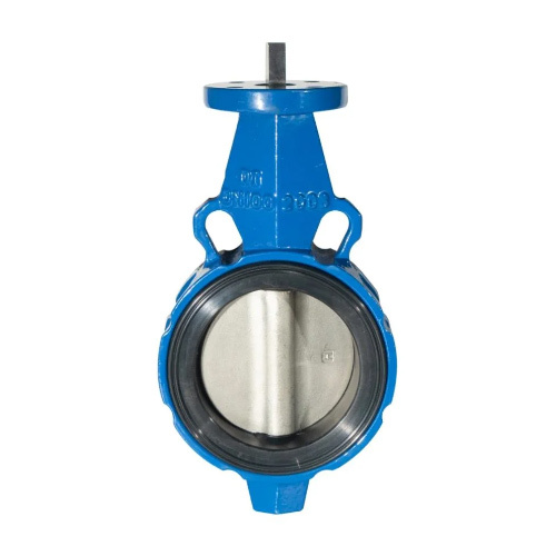 Wrench Nodular Cast Iron Fcd40 Wafer Type Butterfly Valve Without Pin