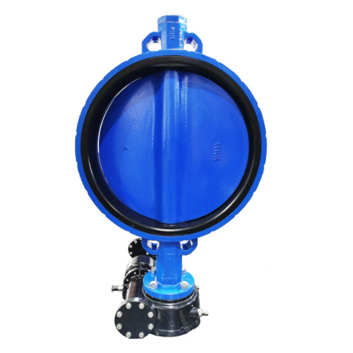 JIS16K Wafer Butterfly Valve with Epoxy Coated Disc