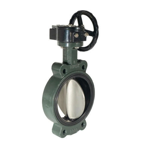 150lb 5K SS Manual Wafer Butterfly Valve